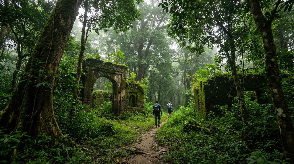 Top Day Trips from Arshia Whispering Oaks Adventure Lovers Will Love 3 Adventure jungle exploration during top day trips from Arshia Whispering Oaks in Chilapata Forest.